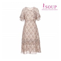 스위트숲 프릴 슬리브 롱 원피스(SW4OPCA)