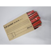 유미/채점용색연필 포켓컬러 리필2개입15세트1갑6.8mm##&!!!