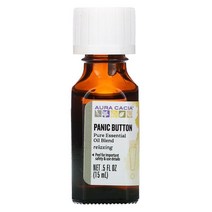 아우라 카시아 퓨어 에센셜 오일 블렌드 패닉 버튼 15ml Aura Cacia Pure Essential Oil Blend Panic Button