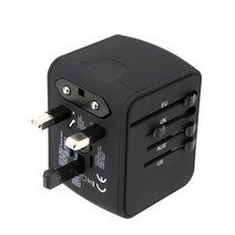 여행용 올인원 멀티 플러그 4포트 C타입 USB 해외여행 77607EA, 위드쇼핑 1