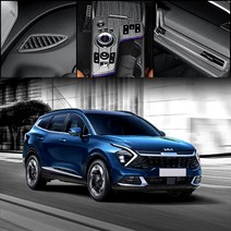 카스타 더 올뉴 스포티지 NQ5 우드 카본 레드 몰딩 베스트 인테리어 기스방지 차량 튜닝 용품, 08.(레드) 도어프레임 커버 5P