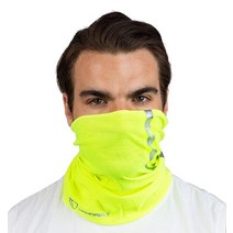 ArmorBilt 가시성 안전 얼굴 목 게이터 반다나 먼지 마스크 햇빛 가리개 쉴드 다기능 헤드웨어 [미국 직배송], 1