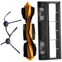 Youmine 로봇 진공 청소기 사이드 브러시 Ecovacs 용 메인 커버 키트 Deebot OZMO 950 부품 액세서리, 사이드 브러시 메인 브러시 커버 키트, 1세트