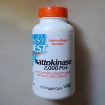 닥터스베스트 나토키나제 Nattokinase 270캡슐 한개