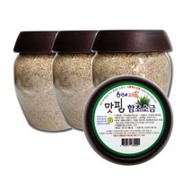 6형제소금밭 맛핌 신안 천일염 함초소금 350g 3개