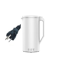 콩가는기계 두유기계 두유기 미니두유제조기휴대용 미니 밀크 쉐이크 두유 메이커 500ML 믹서기 스무디, 05 White 500ML_04 AU_02 220V
