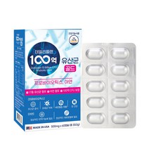 데일리플랜 100억유산균골드60캡슐, 1통, 1개