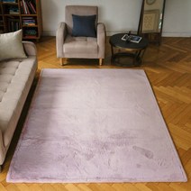 공간진담 부드러운 페이크퍼 러그