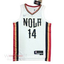 NBA 75주년 뉴올리언스 펠리컨스 브랜든 잉그램 스윙맨 져지 유니폼 - 시티 에디션