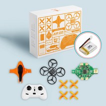 에어고 미니 드론 만들기 DIY 조립 키트 입문용 소형 교육용 방과후 초등학생 어린이 선물, 에어고미니 DIY+추가배터리1개