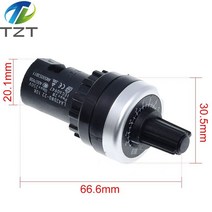 TZT LA42DWQ-22 1K 2K 5K 10K 직경 22mm 로터리 포텐쇼미터 컨버터 거버너 인버터 저항 스위치, 06 50 천개 옴