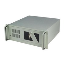 4U 산업용 컴퓨터 케이스 19 인치 랙 마운트 서버 섀시 C610F ATX 마더 보드 지원 450MM 블랙 그, 01 gray, 01 gray