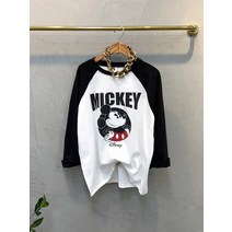 럭키567 / 미.키나그랑 디.즈니정.품 루즈핏 긴팔롱티셔츠