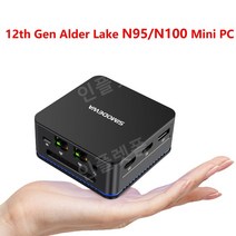 SZ BOX 데스크탑 게이밍 PC 인텔 12 세대 알더 레이크 N95 N100 미니 PC 윈도우 11 인텔 N100 LPDDR5 12GB 인텔 N95 DDR4 16GB, 중국, 에게, N95 16GB 512GB
