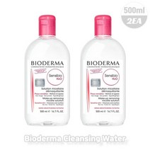 바이오더마 클렌징 워터 500ml x 2개입 (센시비오), 상세페이지 참조