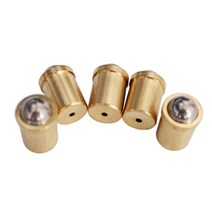 볼플런저 10개 3mm 10mm 볼 스텝 황동 플런저 푸시 맞춤 스프링, 02 YXP04   4MM X 5