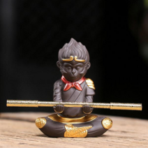 불교용품 도자기 손오공 제천대성 장식품 4종택1, 04