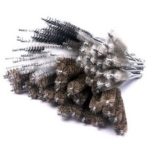 국산 연관솔 모음 택1 국내산 봉솔 병솔 파이프솔 부러쉬 부라쉬 원형 보일러솔 배관솔 청소솔 튜브 스테인레스 브러쉬 스탠딩팩 탕전 기계 약탕기 정수기 철 스덴 PP 돈모 스틸, 연관솔(스텐)10mm