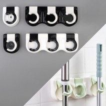현관마스크걸이 모자걸이 책상가방걸이 문걸이행거, 3구 - 블랙