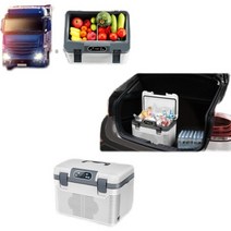 차량용냉온장고 24V 12V, 28L 흰색 트럭가정용 냉동난방