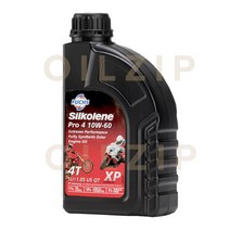 훅스 실콜린 프로4T XP 10W60 1리터 100%합성 오토바이엔진오일 fuchs silkolene 4스트로크