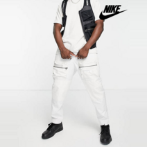 나이키 시티 메이드 팩 우븐 유틸리티 포켓 조거 트레이닝 팬츠 스톤 화이트