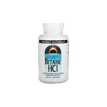 Source Naturals 소스내츄럴스 베타인 HCL 650mg 180정
