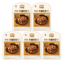 (냉장)[다담]차돌된장찌개양념145gx5