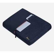 멀티전면포켓 태블릿PC 두꺼운 극세사안감 파우치(9-11인치용) 슬림 LG 커버 맥북에어, Simtop 파우치, ST-03(블랙)