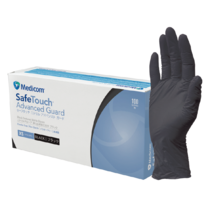 메디컴 어드밴스 가드 니트릴 글러브 블랙 S, 소(S), 1개