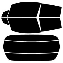 로톰 스파크 측후면 썬팅필름, 스파크 (11-15), RTF-7S 05 (진함), 쉐보레