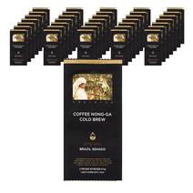 [40ml] 커피농가 더치커피 브라질 세하도 40팩, 40개입, 40ml