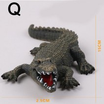코끼리상 코끼리 장식품 플라스틱 야생 동물 모델 사자 호랑이 코뿔소 사슴 치타 PVC 액션 피규어 미니어처 인테리어 소품, Q