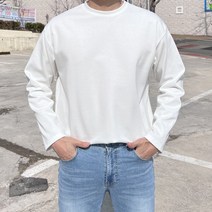 목안늘어나는 안비치는 흰티 무지 10수 링클프리 트임티 긴팔티 7컬러
