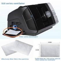 마스크 산업용 방진마스크 30pcs 일회용 에어 필터 resmed airsense 10 aircurve10 s9 용 프리미엄 일회용 범용 교체 필터