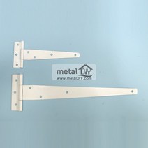 유럽형T경첩(백색)/가구경첩/규격선택, 3) 유럽형T경첩/12인치/대/백