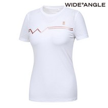 *본사직영* [와이드앵글] W리미티드 펀칭믹스 라운드넥 티셔츠 WWM19227W2