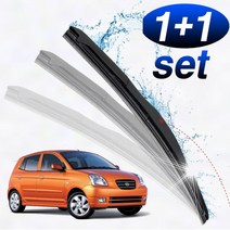 PGM*^몰구형모닝 와이퍼 550mm400mm 세트 교체 하이브리드 간편 자동차용품 고급차량 유리 스포일러 교체용 앞유리^^췤pgm