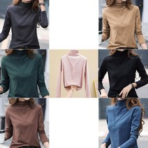 Joyce shop 오래달리기 더블브이 가을 겨울 간절기 기본 코튼 면 포인트 심플 편안 모던 티 셔츠 패션 아이템 데일리 빅사이즈 긴팔 긴소매 티셔츠