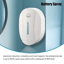 정밀기계 550ml 자동 액체 거품 비누 디스펜서 터치리스 센서 거품 손 세척기 살균제 알코올 스프레이 벽 손 세탁기자동화 시스템, 협력사, 배터리 스프레이