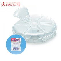 링스타 부품박스 PT-85 (85x23mm) 낚시박스 원형부품함 소품함 공구악세서리함