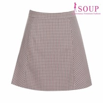 체크 미니 스커트(SV4SRM2)