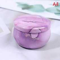 사각 양념통 세트 대용량 조미료 뚜껑이 있는 가지 스타일 양초 항아리 둥근 용기 통 양철 캔 고약 스킨 케어 샘플 보관 여행용 빈 상자, style 10