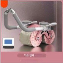 무음 뱃살빼는운동 ab슬라이드 남녀 공용, 핑크