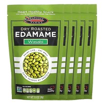 씨포인트 팜 구운 에다마메 풋콩 와사비 스낵 과자 99g 5팩 Edamame