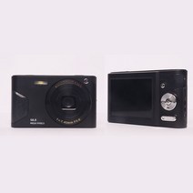 빈티지 카메라 학생 디카 레트로 감성 Y2K 필터 미니 뉴진스 디토 빈티지디카 디지털카메라, 기본형2 블랙 4801W  (20 필터 + 뷰티)