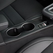 [모터스파이]XM3 컵홀더 패널 카본스티커, 화이트카본
