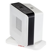유니맥스 바스티안 미니 PTC 히터 온풍기, M2-P7000, 화이트 + 블랙