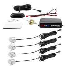 포터후방센서 사각지대 후진음 지게차후방감지기 자동차 후진 레이더 부저 감지기 시스템 4 센서 Parktron, 03 은