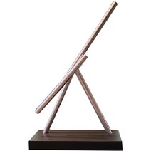 크로닉401 키네틱아트 스윙잉스틱 진자운동 모빌 자동 회전인테리어, 대형(40x43x40cm)